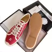 promos sandales chanel femme bas prix cordon peau mouton chaussures pecheur rouge